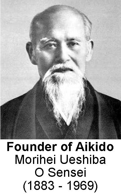 O Sensei Ueshiba Morihei